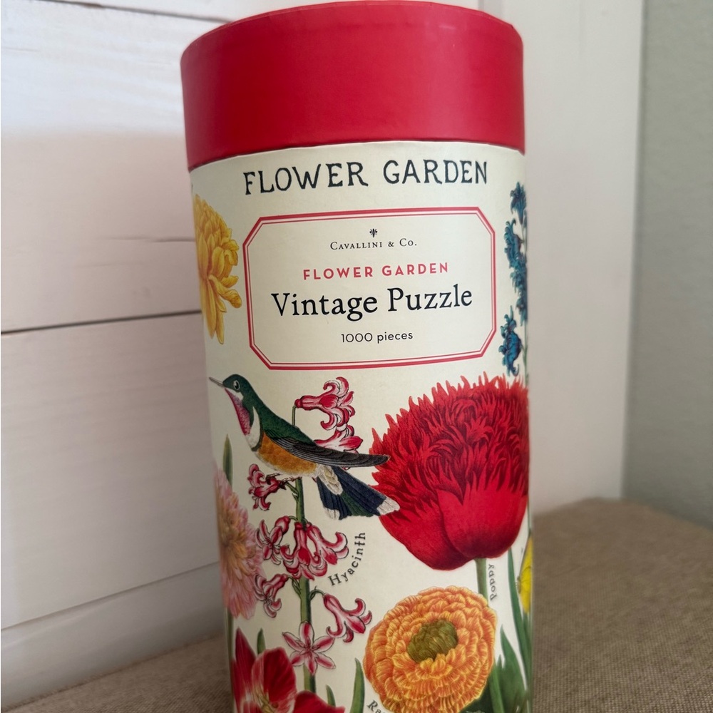 Cavallini & Co. Flower Garden Puzzle